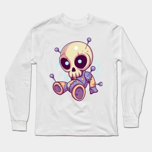 Voodoo Skull Long Sleeve T-Shirt